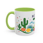 Mexico Coffee Mug | Travel Souvenir Accent Mug | Country Gift Ceramic Cup 11oz 15oz