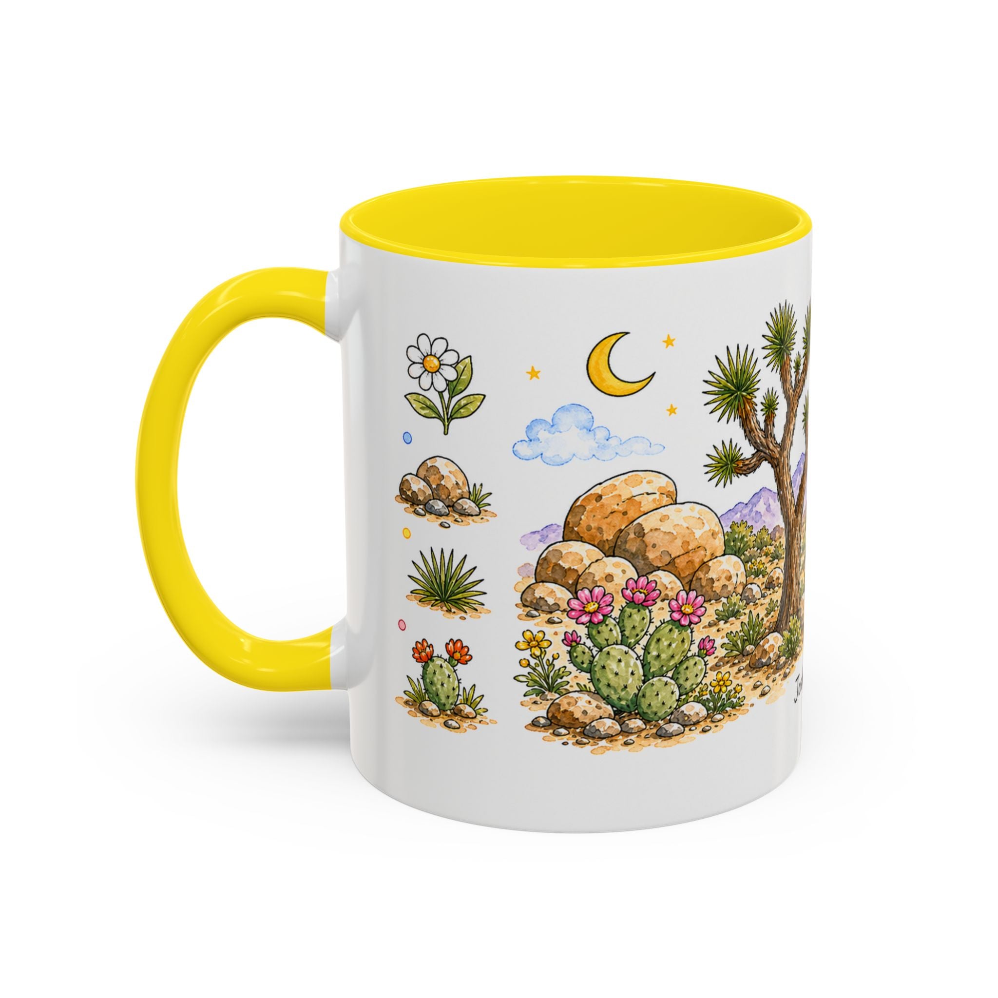 Joshua Tree National Park Mug | US Travel Souvenir Accent Coffee Mug | 11oz 15oz Ceramic Cup