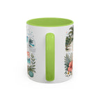 Boracay Coffee Mug | Travel Destination Souvenir Gift | Accent Color Ceramic 11oz 15oz