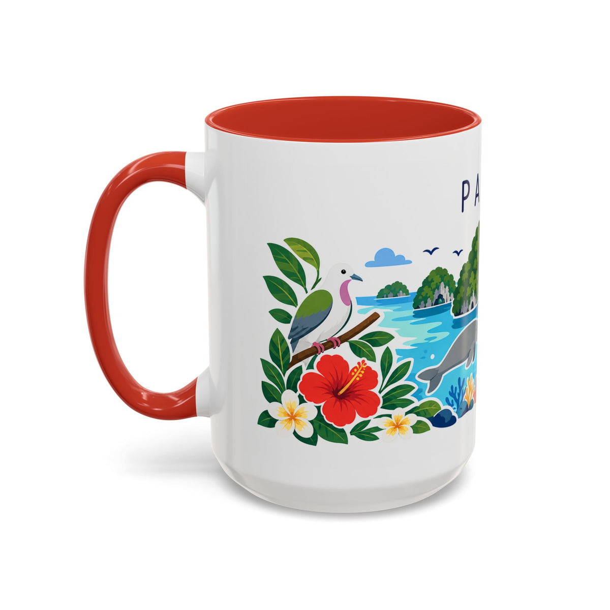 Palau Coffee Mug | Travel Souvenir Accent Mug | Country Gift Ceramic Cup 11oz 15oz
