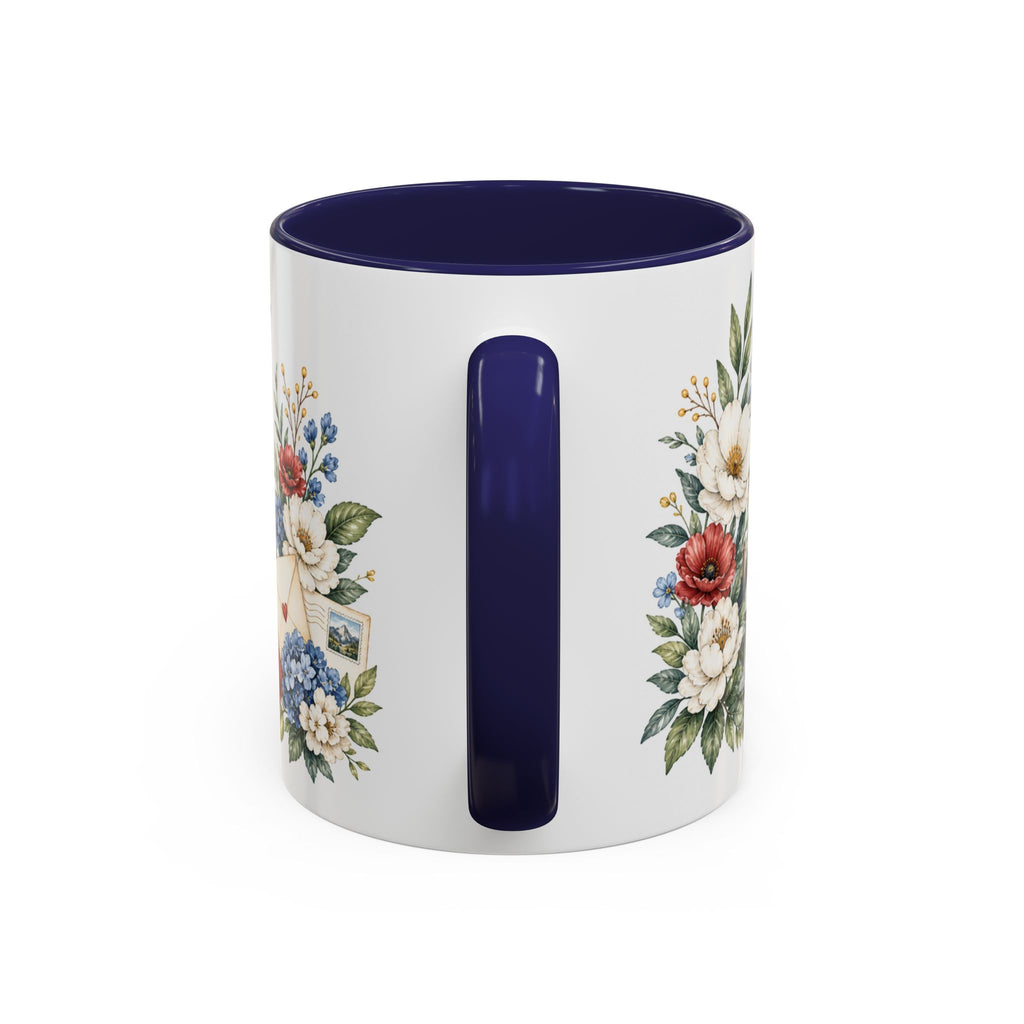 USA Home Country Mug | Moving Away Gift | Long Distance Friendship | 11 oz 15 oz Accent Mug