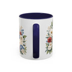 USA Home Country Mug | Moving Away Gift | Long Distance Friendship | 11 oz 15 oz Accent Mug