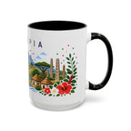 Ethiopia Coffee Mug | Travel Souvenir Accent Mug | Place Gift Ceramic Cup 11oz 15oz