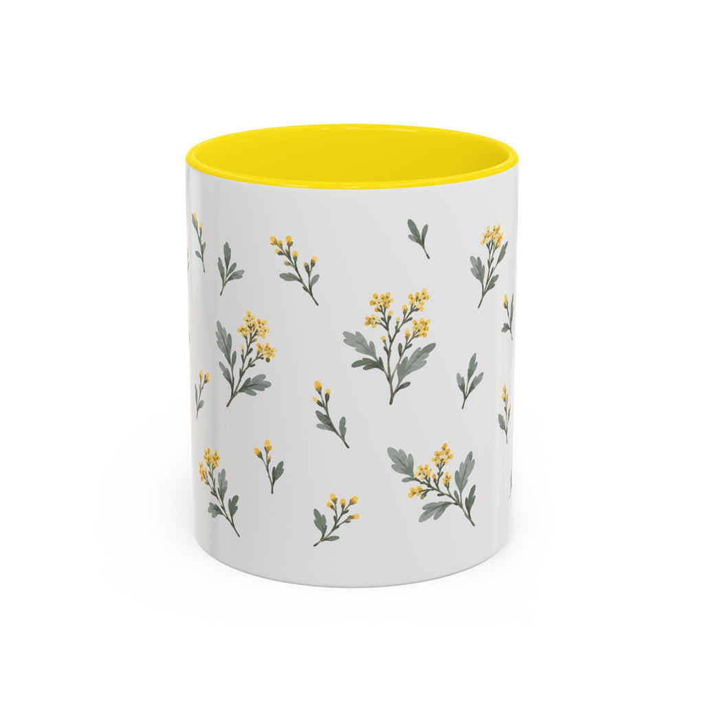 Nevada Sagebrush Mug, State Flower Floral Coffee Cup, 11oz Botanical Gift