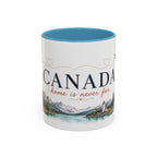 Canada Home Country Mug | Moving Away Gift | Long Distance Friendship | 11 oz 15 oz Accent Mug
