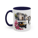Pune Coffee Mug | India Travel Souvenir | Vintage Illustrated City Gift | 11 oz 15 oz Accent Mug