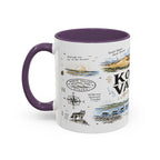 Kobuk Valley National Park Coffee Mug | Alaska Arctic Sand Dunes Gift | Accent Color Ceramic 11oz 15oz