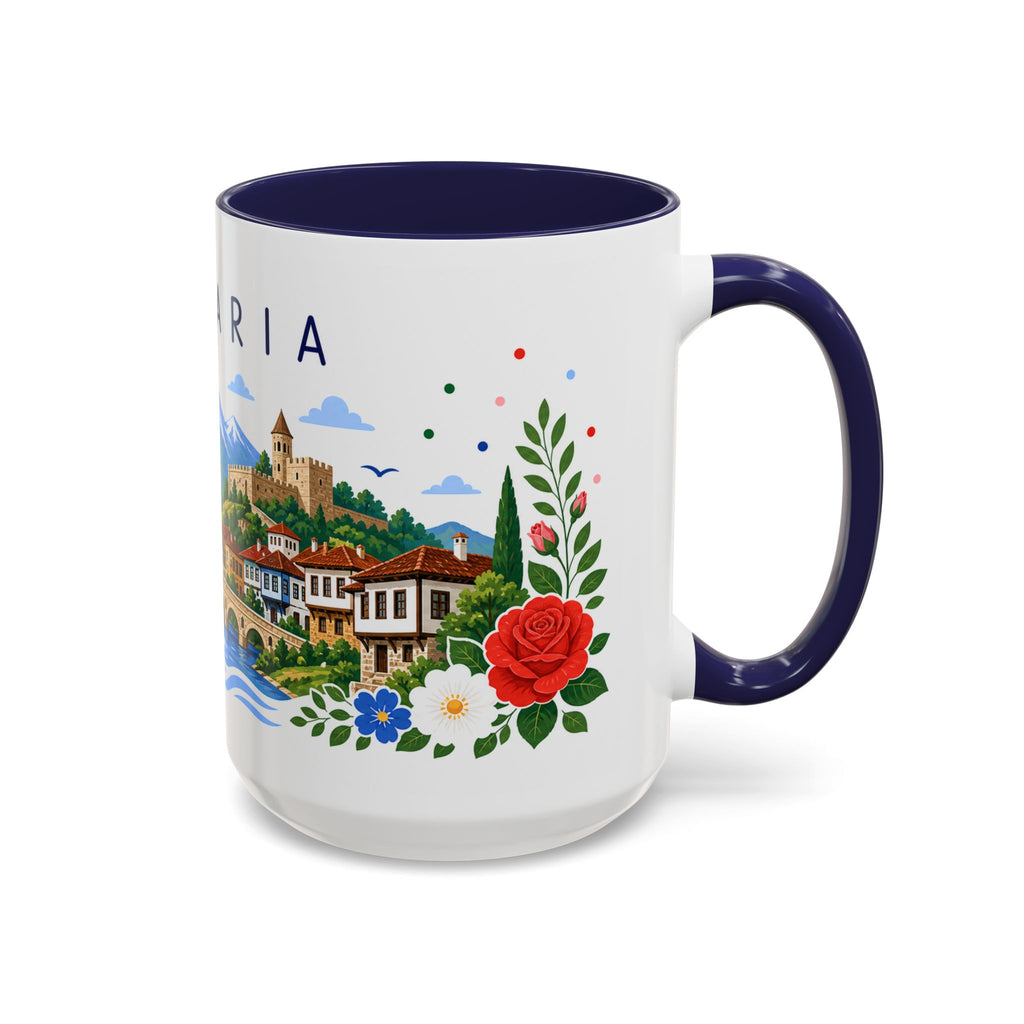 Bulgaria Coffee Mug | Travel Souvenir Accent Mug | Place Gift Ceramic Cup 11oz 15oz
