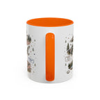 Acadia Coffee Mug | National Park Hiking Coastal Gift | Accent Color Ceramic 11oz 15oz