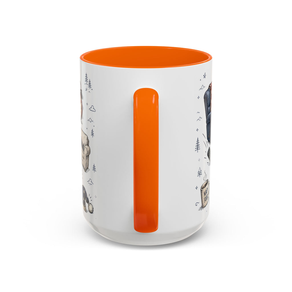 Nap Champion Coffee Mug | Father's Day Gift for Dad | Accent Color Ceramic 11oz 15oz