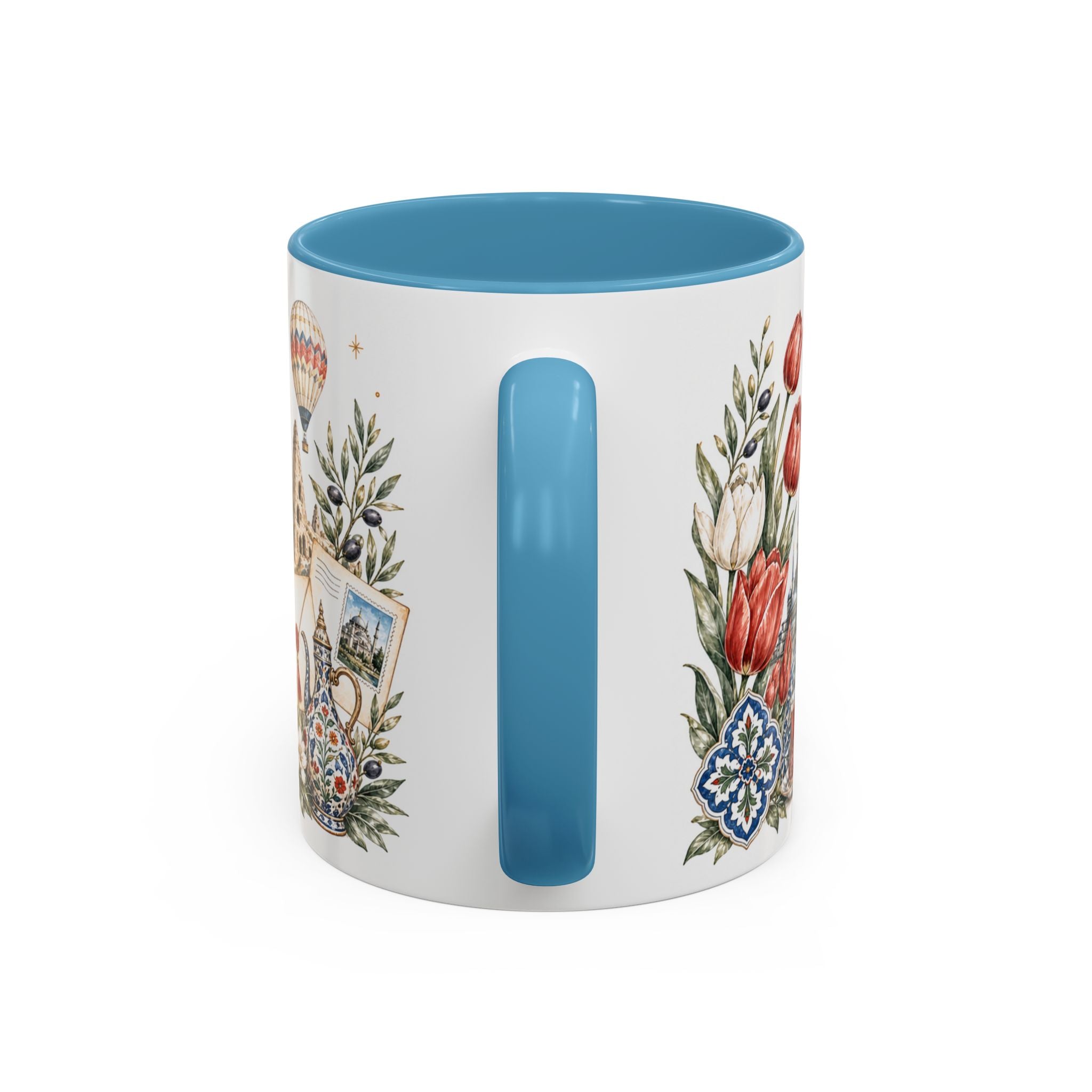 Turkey Home Country Mug | Moving Away Gift | Long Distance Friendship | 11 oz 15 oz Accent Mug