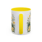 South Carolina State Mug | Botanical Map Accent Cup (11oz 15oz)