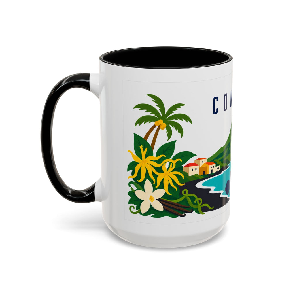 Comoros Coffee Mug | Travel Souvenir Accent Mug | Country Gift Ceramic Cup 11oz 15oz