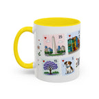 Buenos Aires Coffee Mug | Postage Stamp Collage Mug | Travel Souvenir Accent Cup 11oz 15oz
