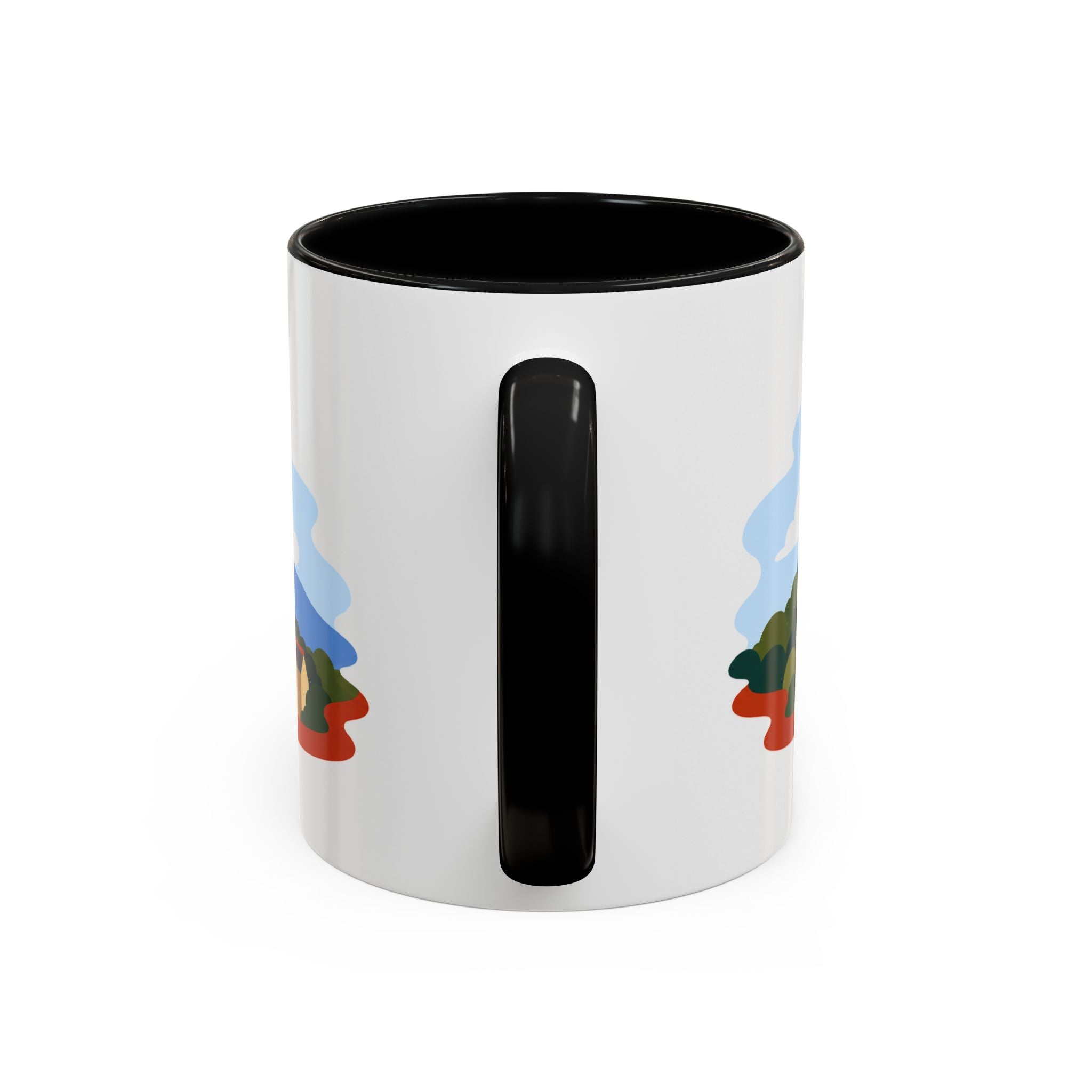 Edinburgh Coffee Mug | Travel Destination Souvenir Gift | Accent Color Ceramic 11oz 15oz