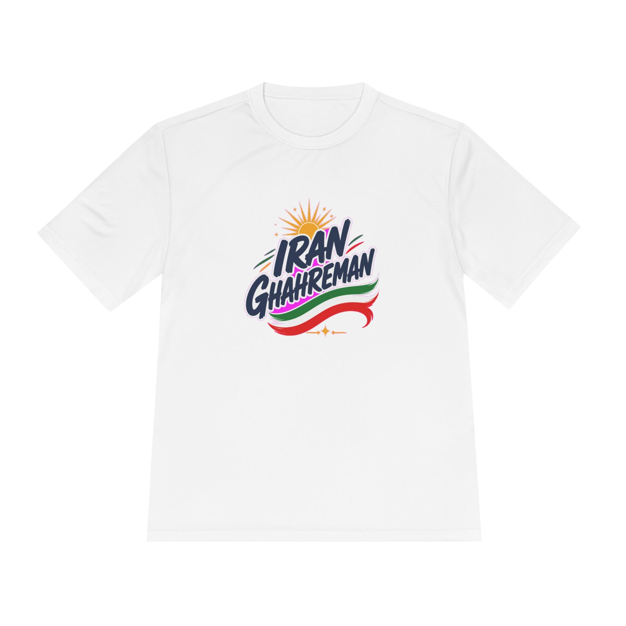 Iran Ghahreman Soccer Fan T-Shirt, Moisture-Wicking Sport Tee