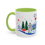 Canada Coffee Mug | Travel Souvenir Accent Mug | Country Gift Ceramic Cup 11oz 15oz