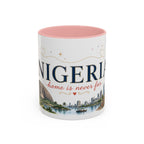 Nigeria Home Country Mug | Moving Away Gift | Long Distance Friendship | 11 oz 15 oz Accent Mug