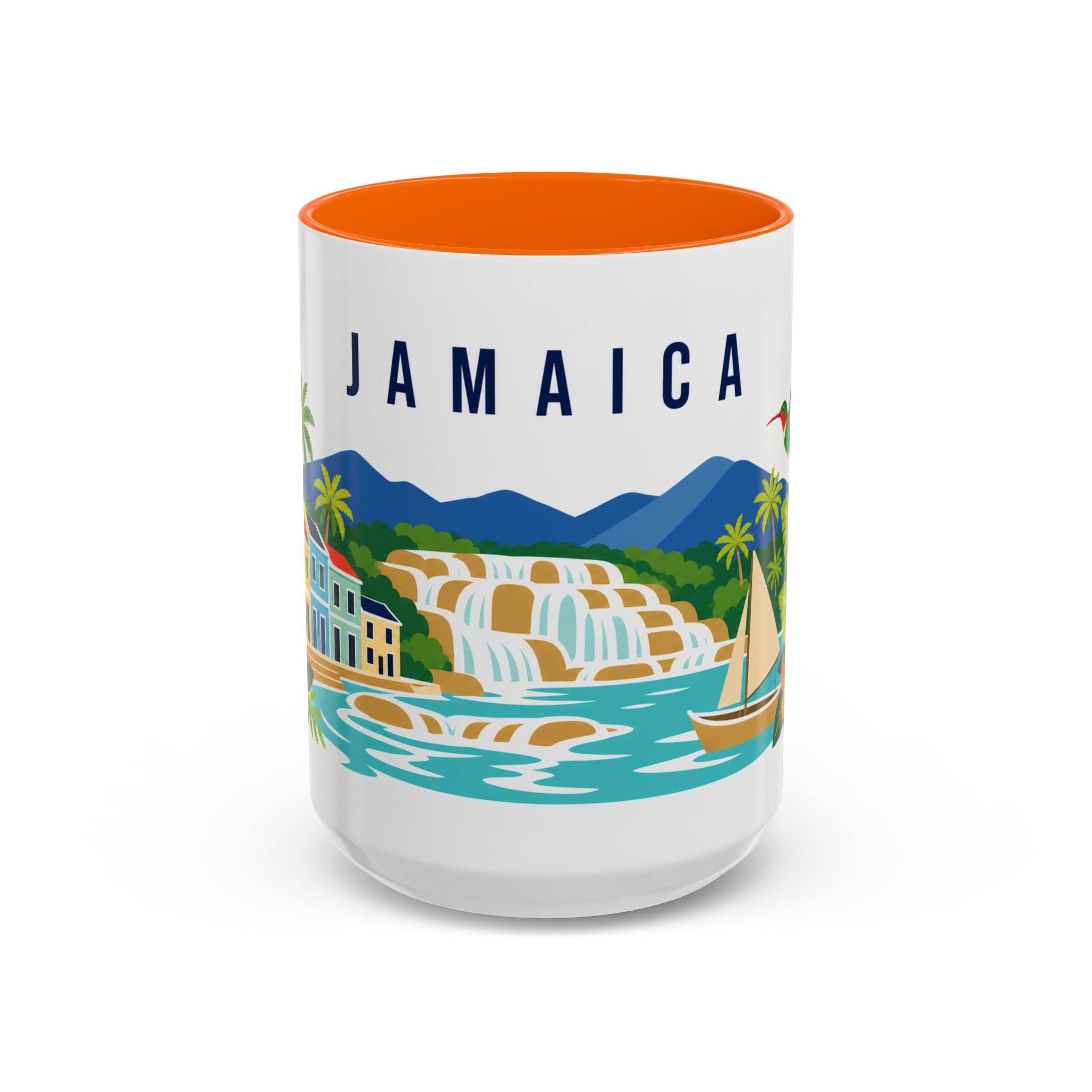 Jamaica Coffee Mug | Travel Souvenir Accent Mug | Country Gift Ceramic Cup 11oz 15oz