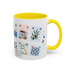 Tunis Coffee Mug | Postage Stamp Collage Mug | Travel Souvenir Accent Cup 11oz 15oz