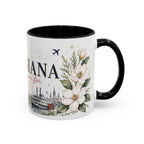 Louisiana Home State Mug | Moving Away Gift | Long Distance Friendship Coffee Cup | 11oz 15oz Accent Mug