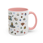 Charleston Christmas Mug | Watercolor City Souvenir, Holiday Travel Gift (11oz/15oz)