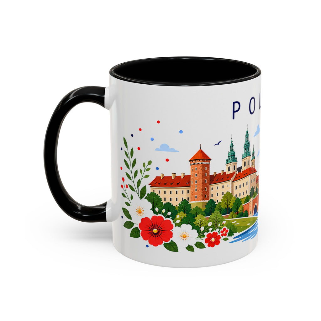 Poland Coffee Mug | Travel Souvenir Accent Mug | Place Gift Ceramic Cup 11oz 15oz