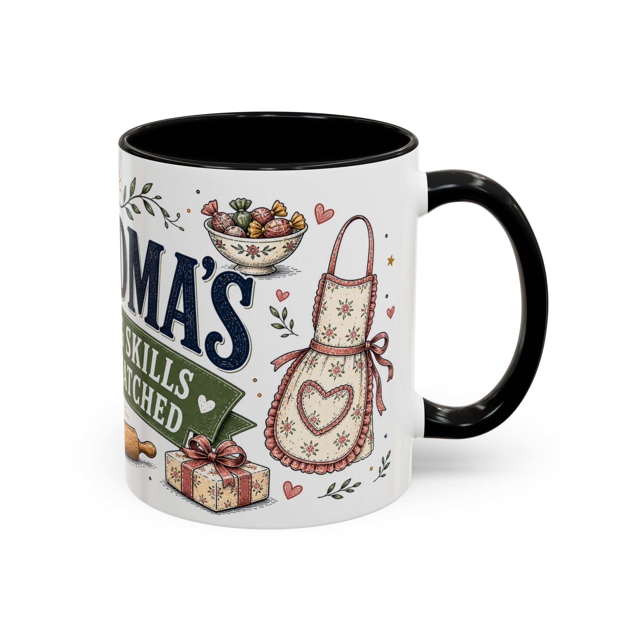 Grandma's Spoiling Skills Are Unmatched Coffee Mug | Funny Gift From Grandkids | Accent Ceramic 11oz 15oz