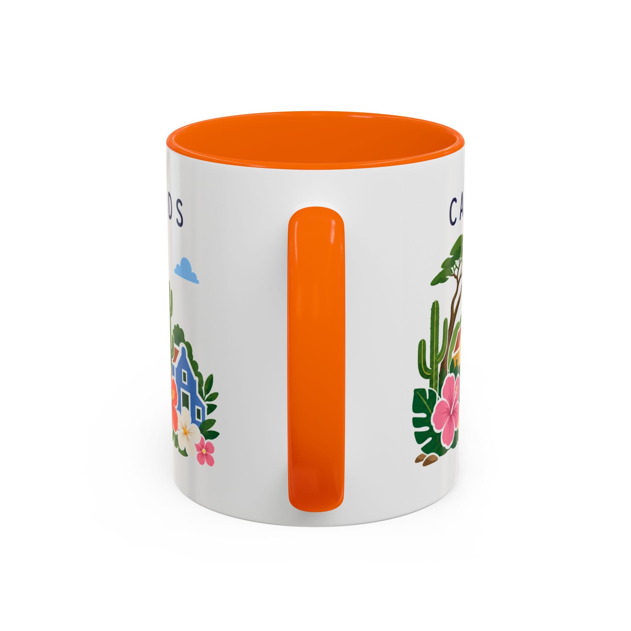 Caribbean Netherlands Coffee Mug | Travel Souvenir Accent Mug | Country Gift Ceramic Cup 11oz 15oz