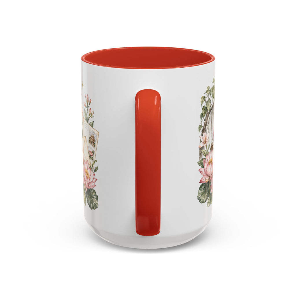 India Home Country Mug | Moving Away Gift | Long Distance Friendship | 11 oz 15 oz Accent Mug