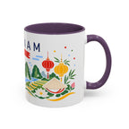 Vietnam Coffee Mug | Travel Souvenir Accent Mug | Country Gift Ceramic Cup 11oz 15oz