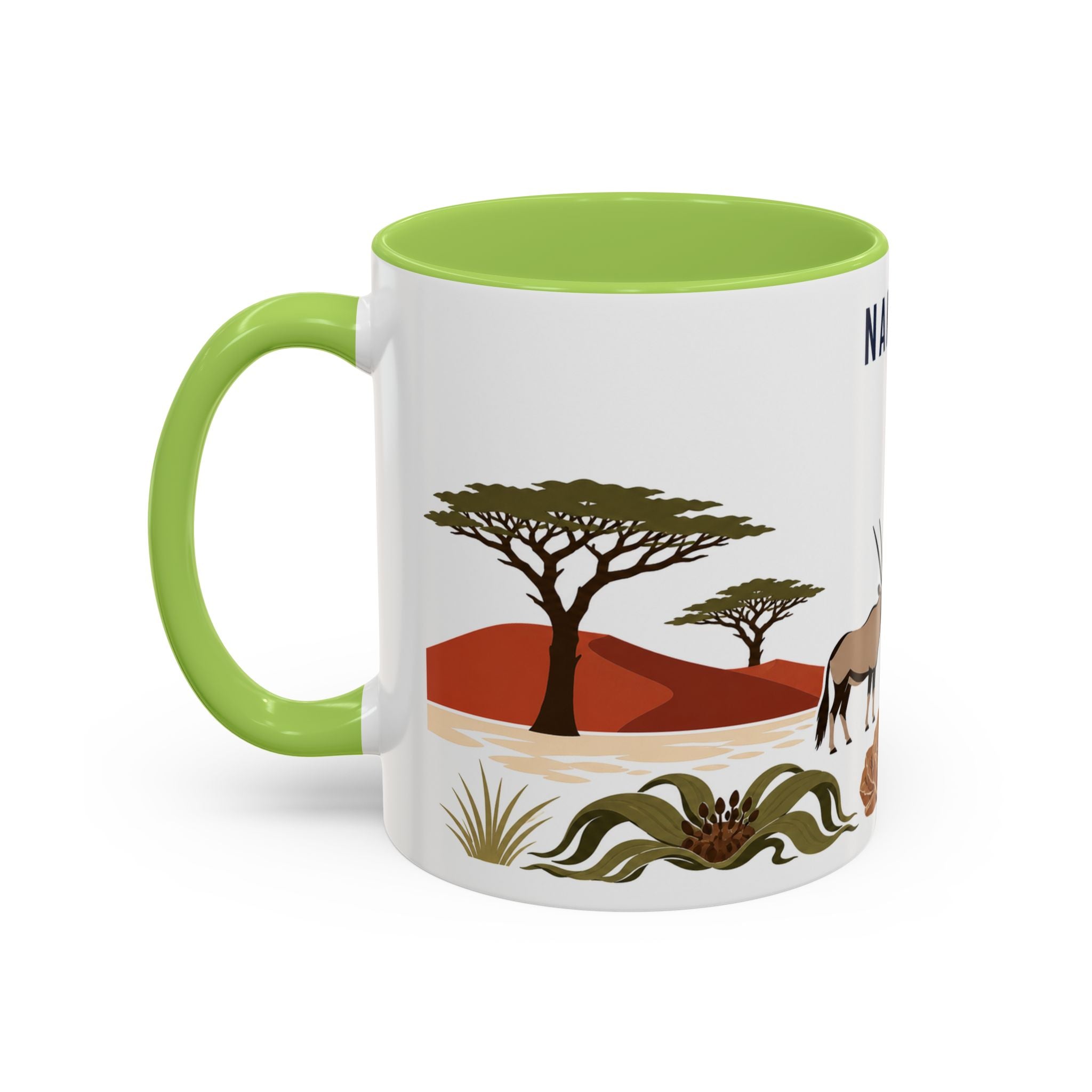 Namibia Coffee Mug | Travel Souvenir Accent Mug | Country Gift Ceramic Cup 11oz 15oz