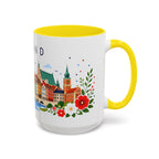 Poland Coffee Mug | Travel Souvenir Accent Mug | Place Gift Ceramic Cup 11oz 15oz