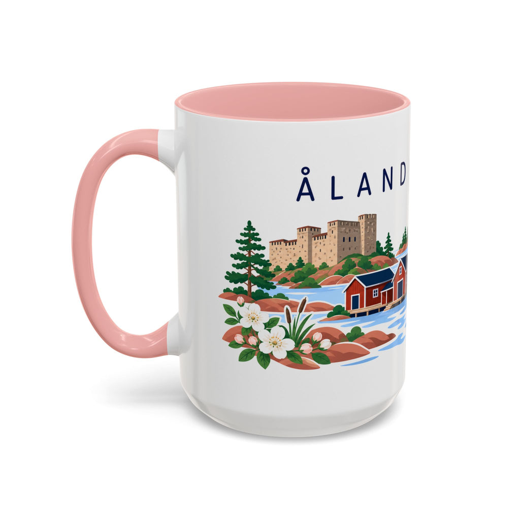 Åland Islands Coffee Mug | Travel Souvenir Accent Mug | Country Gift Ceramic Cup 11oz 15oz