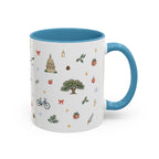 Austin Christmas Mug | Watercolor Travel Souvenir | Holiday Gift | Accent Ceramic Coffee Cup 11oz 15oz