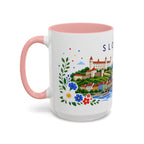 Slovakia Coffee Mug | Travel Souvenir Accent Mug | Place Gift Ceramic Cup 11oz 15oz