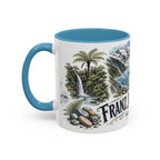 Franz Josef Glacier Mug, New Zealand Travel Souvenir, Bucket List Gift, Accent Ceramic Coffee Mug 11oz 15oz