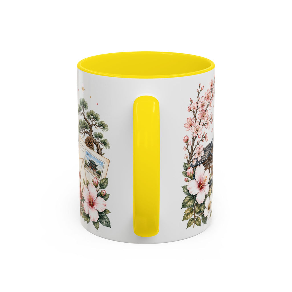 South Korea Home Country Mug | Moving Away Gift | Long Distance Friendship | 11 oz 15 oz Accent Mug
