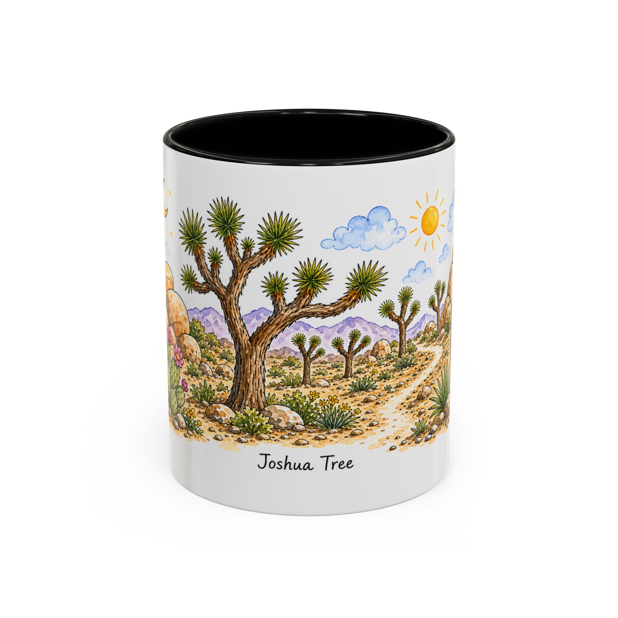 Joshua Tree National Park Mug | US Travel Souvenir Accent Coffee Mug | 11oz 15oz Ceramic Cup