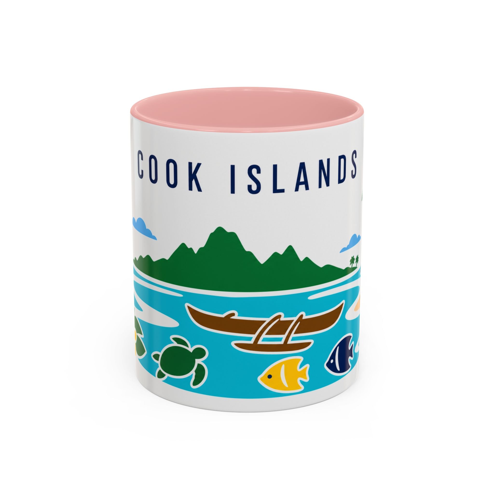 Cook Islands Coffee Mug | Travel Souvenir Accent Mug | Country Gift Ceramic Cup 11oz 15oz