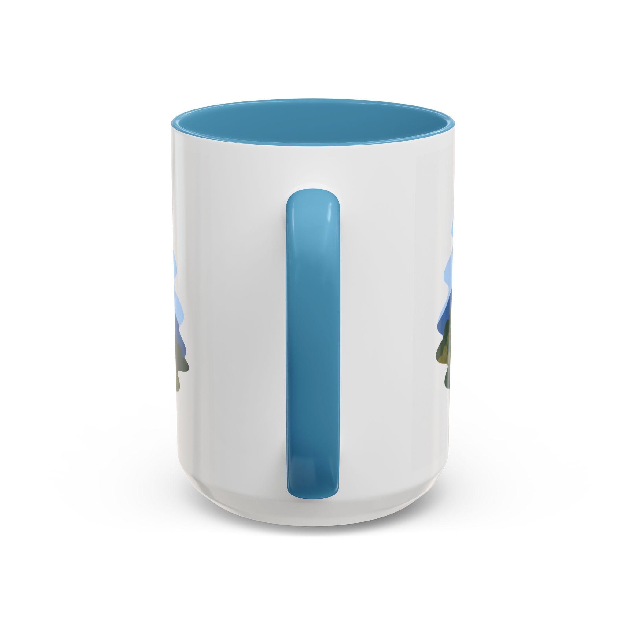 Pinnacles National Park Coffee Mug | Solid Color Block Park Souvenir | 11oz 15oz Accent Mug