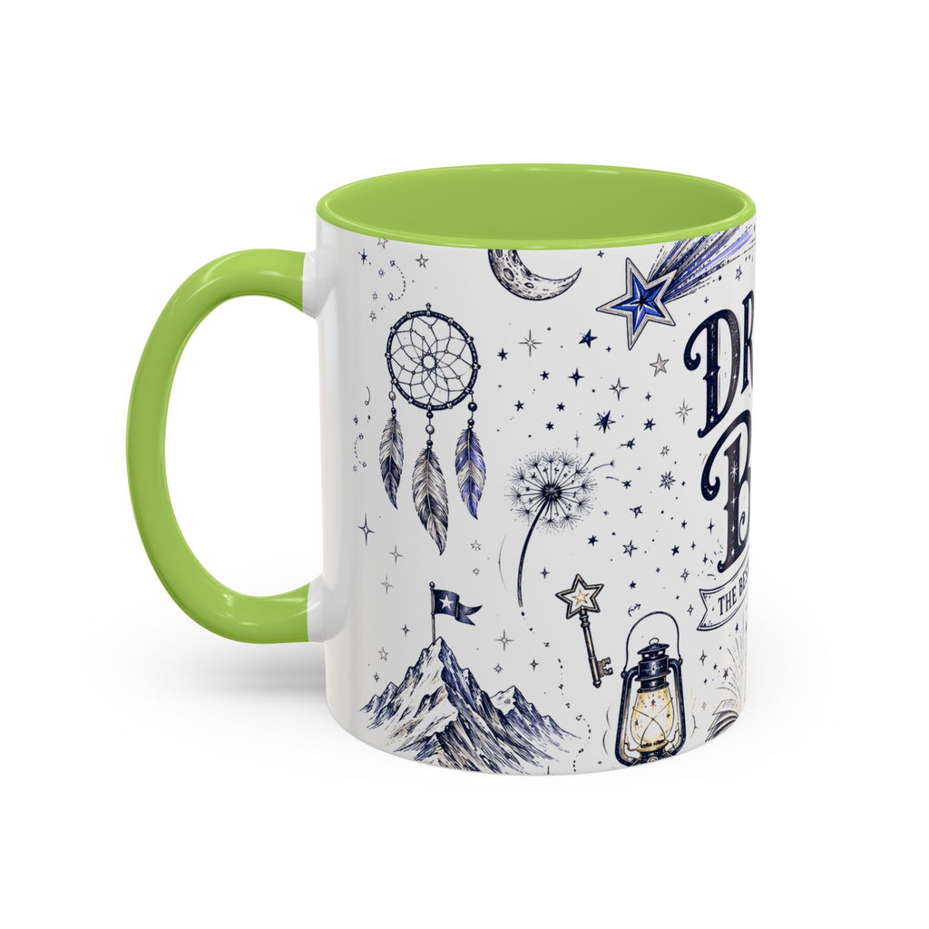 Dream Big Coffee Mug | Class of 2026 Graduation Gift | Accent Color Ceramic 11oz 15oz