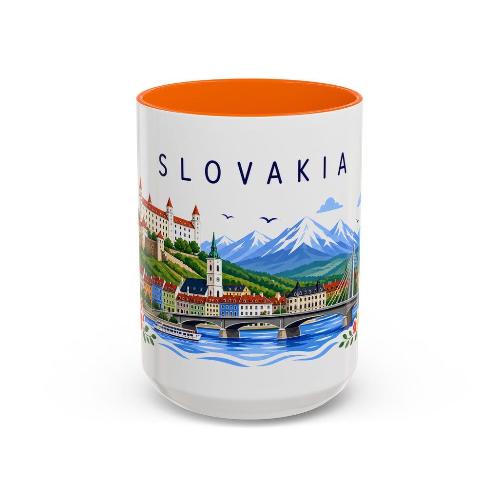 Slovakia Coffee Mug | Travel Souvenir Accent Mug | Place Gift Ceramic Cup 11oz 15oz