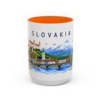 Slovakia Coffee Mug | Travel Souvenir Accent Mug | Place Gift Ceramic Cup 11oz 15oz