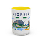 Nigeria Coffee Mug | Travel Souvenir Accent Mug | Country Gift Ceramic Cup 11oz 15oz