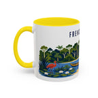 French Guiana Coffee Mug | Travel Souvenir Accent Mug | Country Gift Ceramic Cup 11oz 15oz
