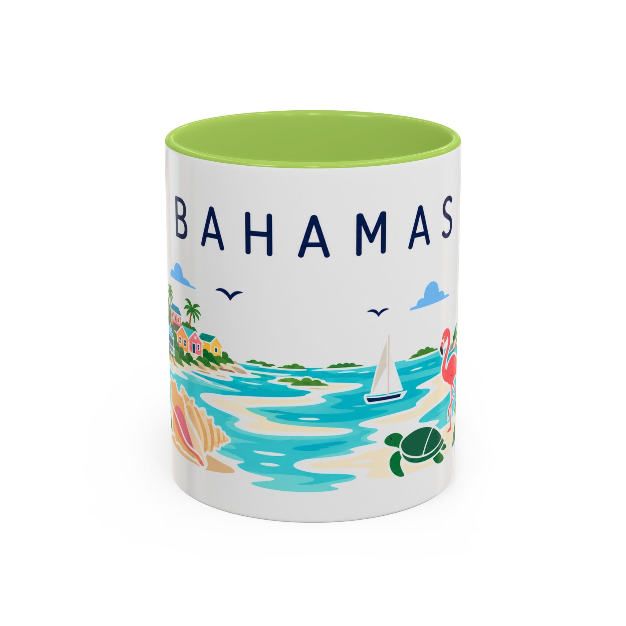 Bahamas Coffee Mug | Travel Souvenir Accent Mug | Country Gift Ceramic Cup 11oz 15oz