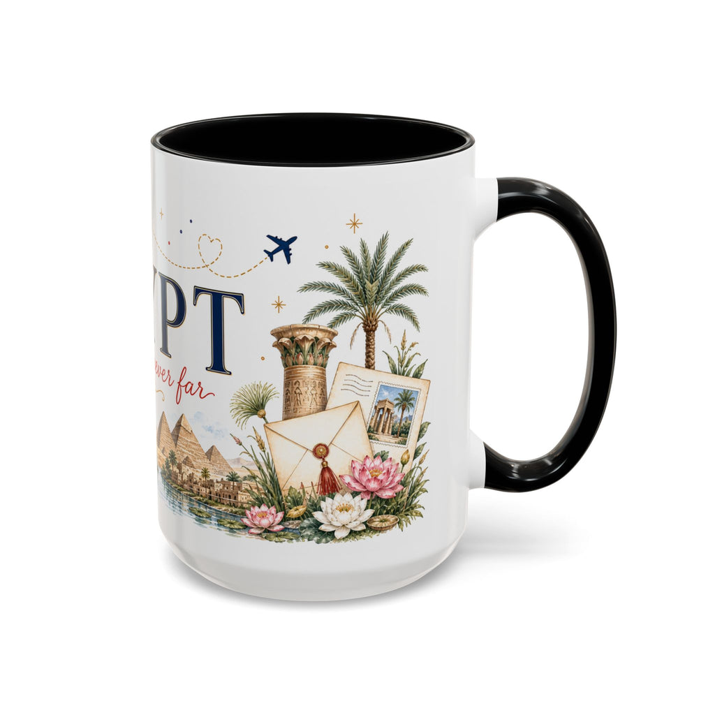 Egypt Home Country Mug | Moving Away Gift | Long Distance Friendship | 11 oz 15 oz Accent Mug