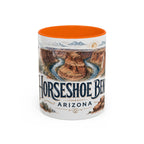 Horseshoe Bend Mug, Arizona Travel Souvenir, Bucket List Gift, Accent Ceramic Coffee Mug 11oz 15oz