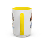 Baltimore Illustrated Travel Mug | City Souvenir Accent Coffee Mug | 11oz 15oz Ceramic Cup